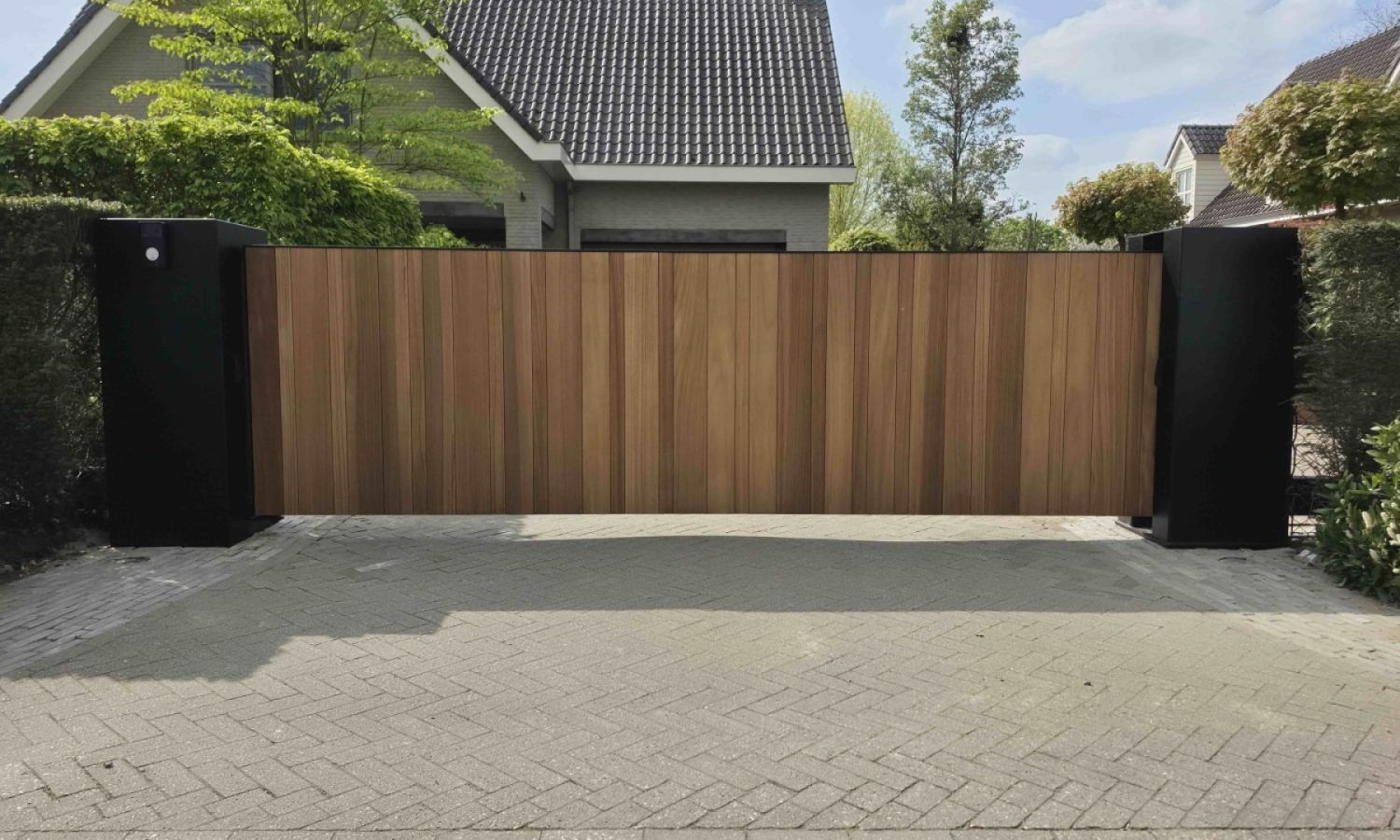 Houten poorten